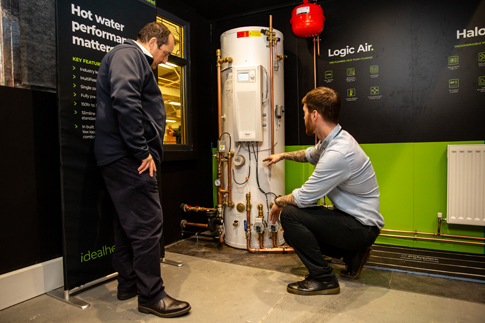 Picture in our Green Energy Skills Centre Workshop