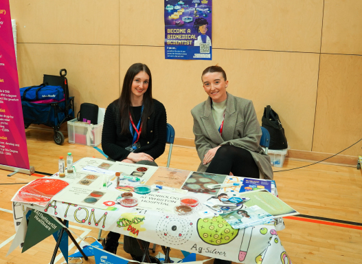Picture from our Healthcare Science Skillshow