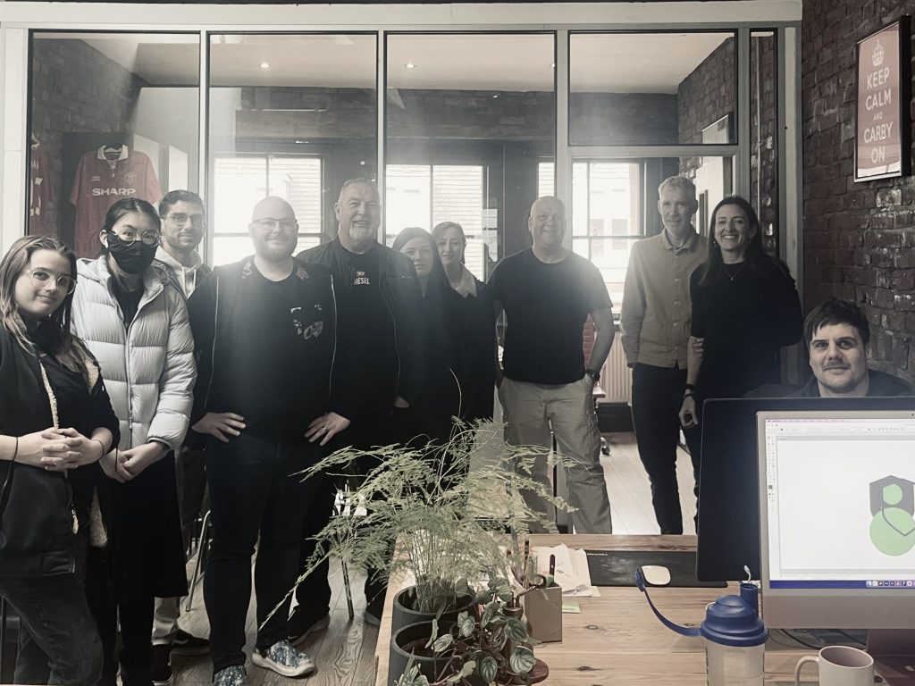 Picture of our students at Truth Creative