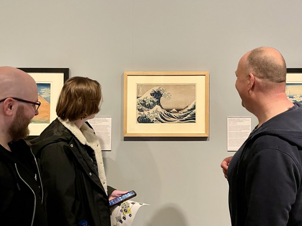 Picture from the Wave Exhibition