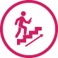 Icon that represents progression