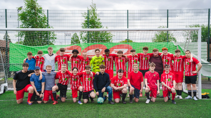Picture of the students team