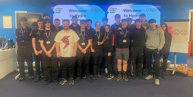 Pictures of our students at the Hydra Suite