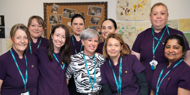 Picture of our Nursery staff